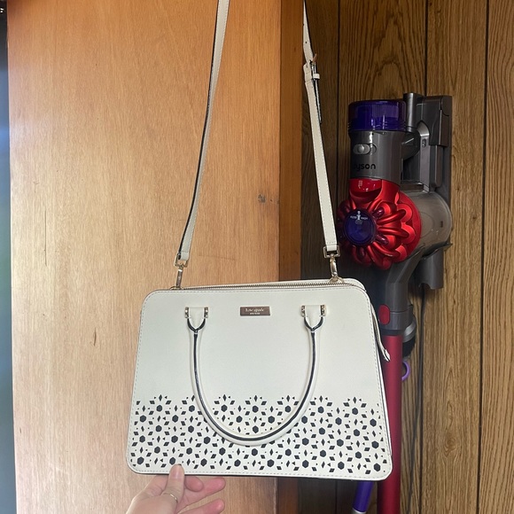 kate spade ♠️ white shoulder bag - Picture 10 of 11